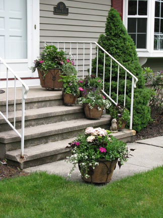 Cascade of Planters